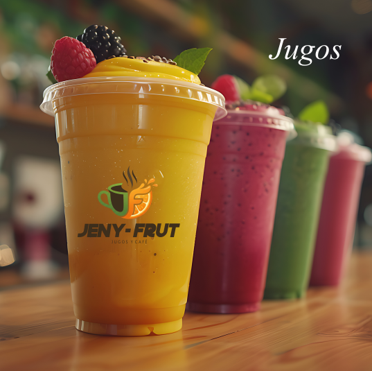 Jugos naturales Jeny Frut en Mercado Público
